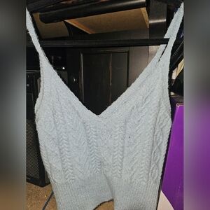 Knit Spaghetti Strap Top